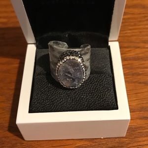 NEW Purple Druzy Ring